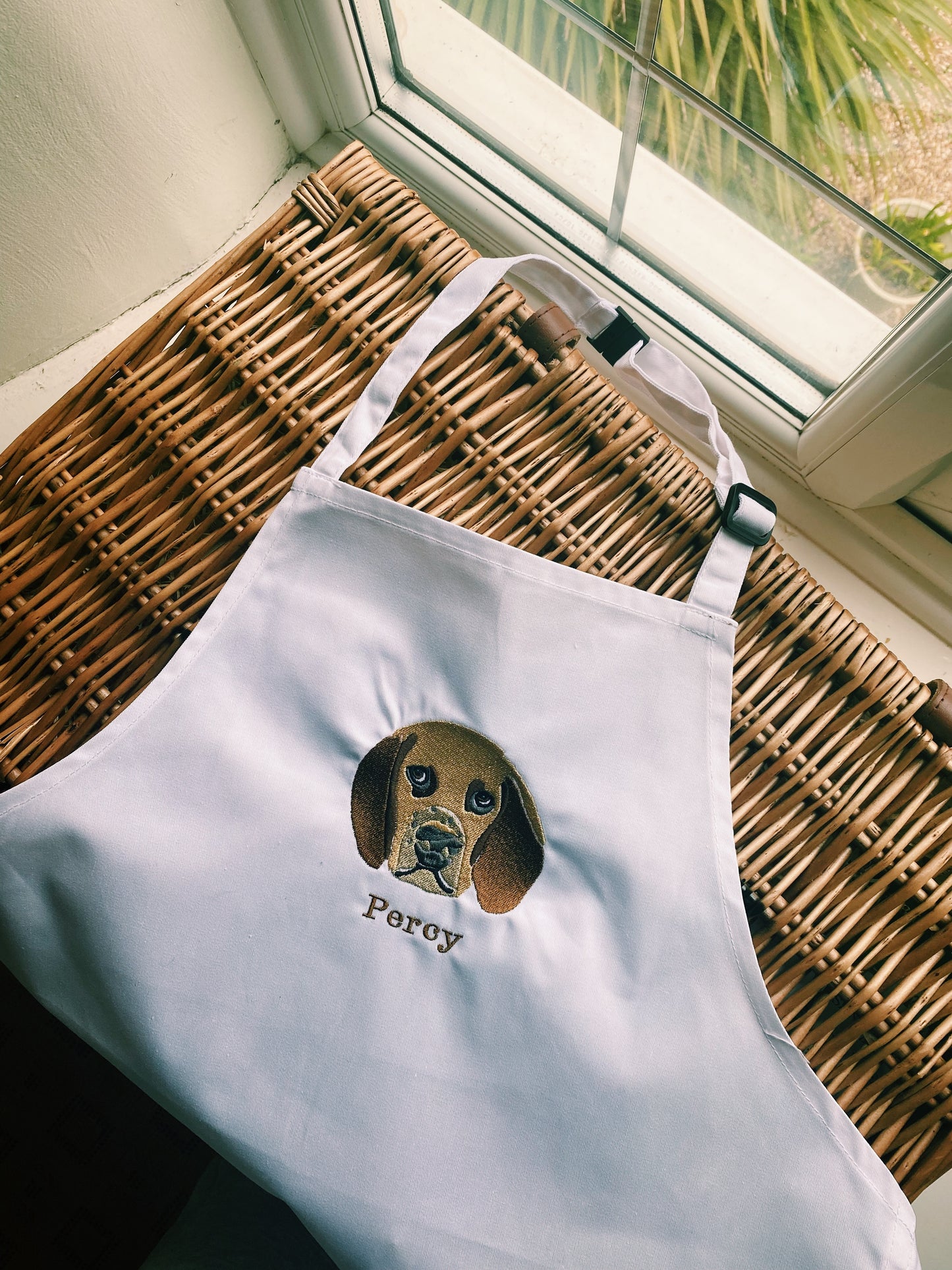 Children's Apron | Embroidered | Pet Photo | Your Upload